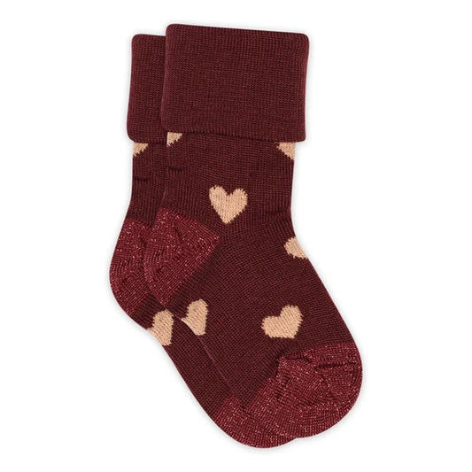 MP Denmark amelia socks wine red