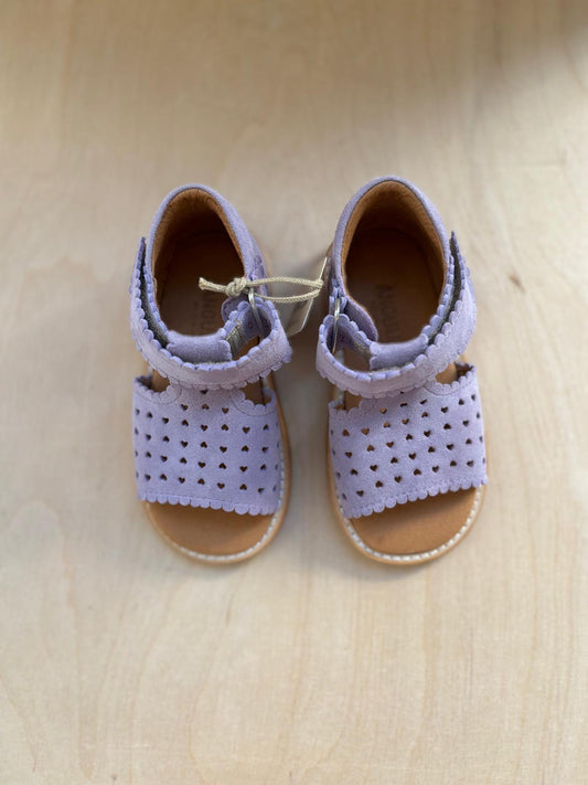 Angulus sandaal lila hearts