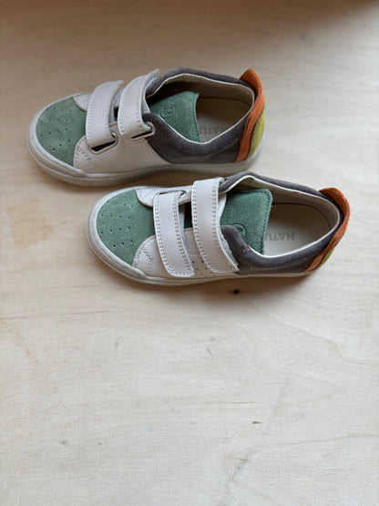 Naturino sneaker suede leaf milk mud