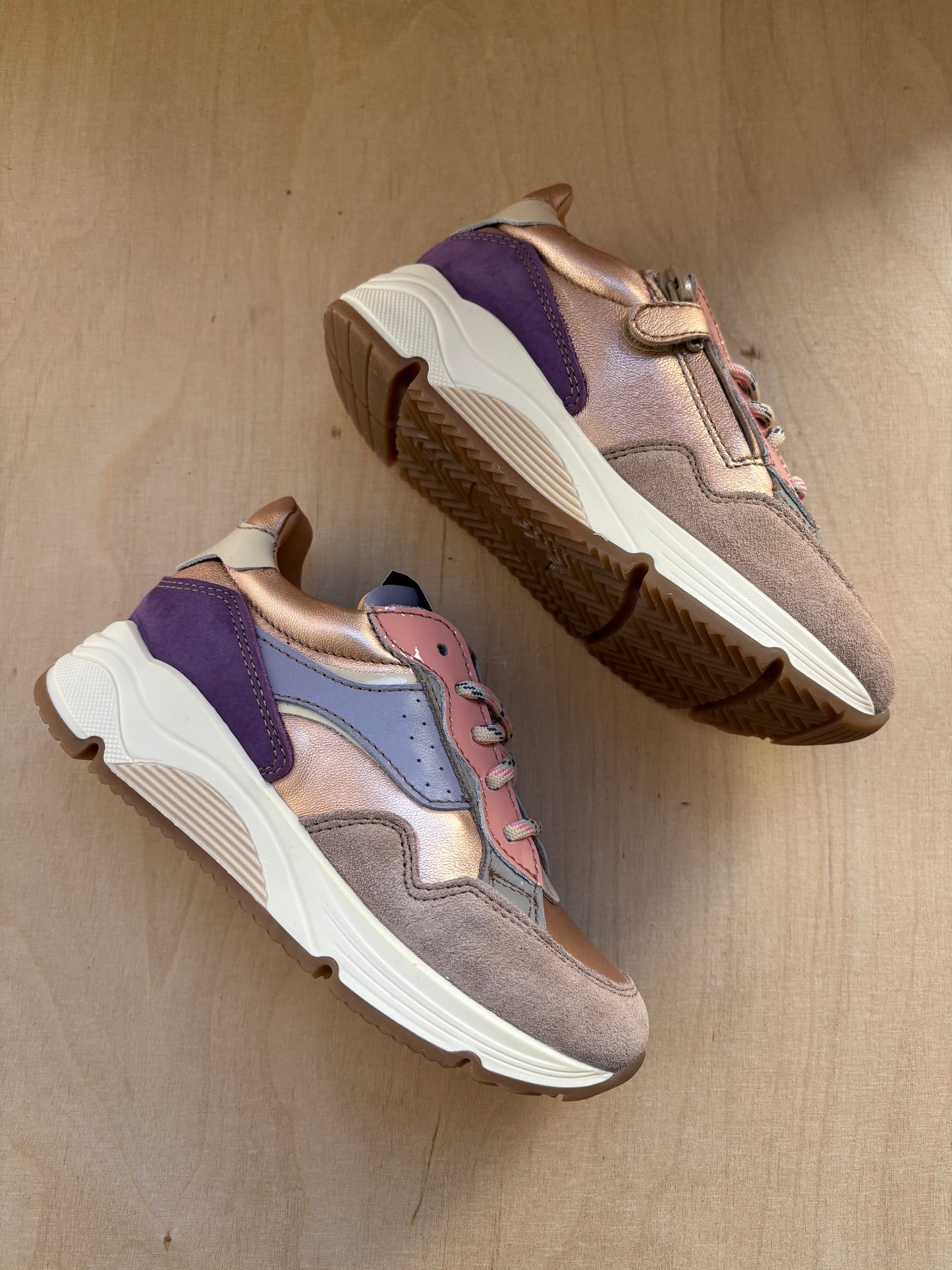 Ocra runner roze paars