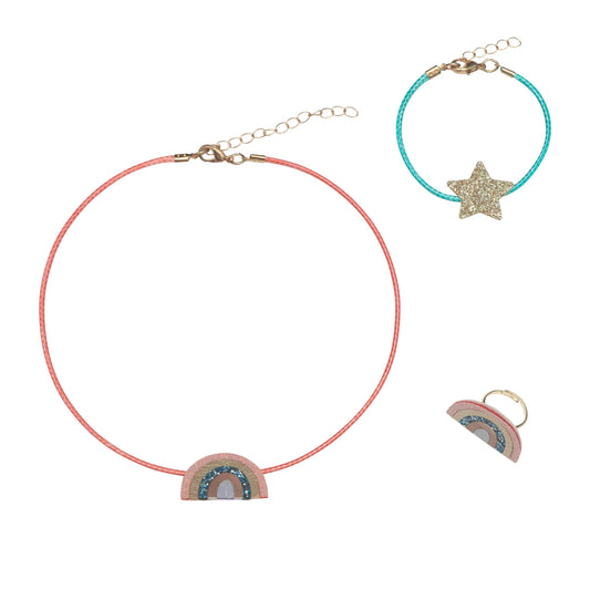 over the rainbow jewellery set