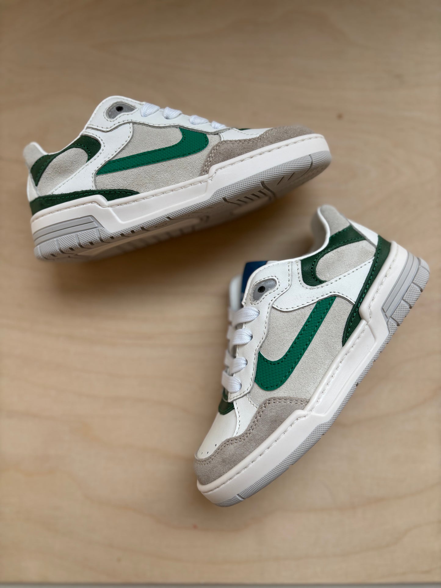 Rondinalla sneaker beige groen