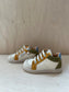 sneaker ron - blauw groen geel