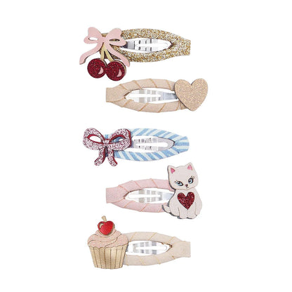 Kittybow mini hair clips