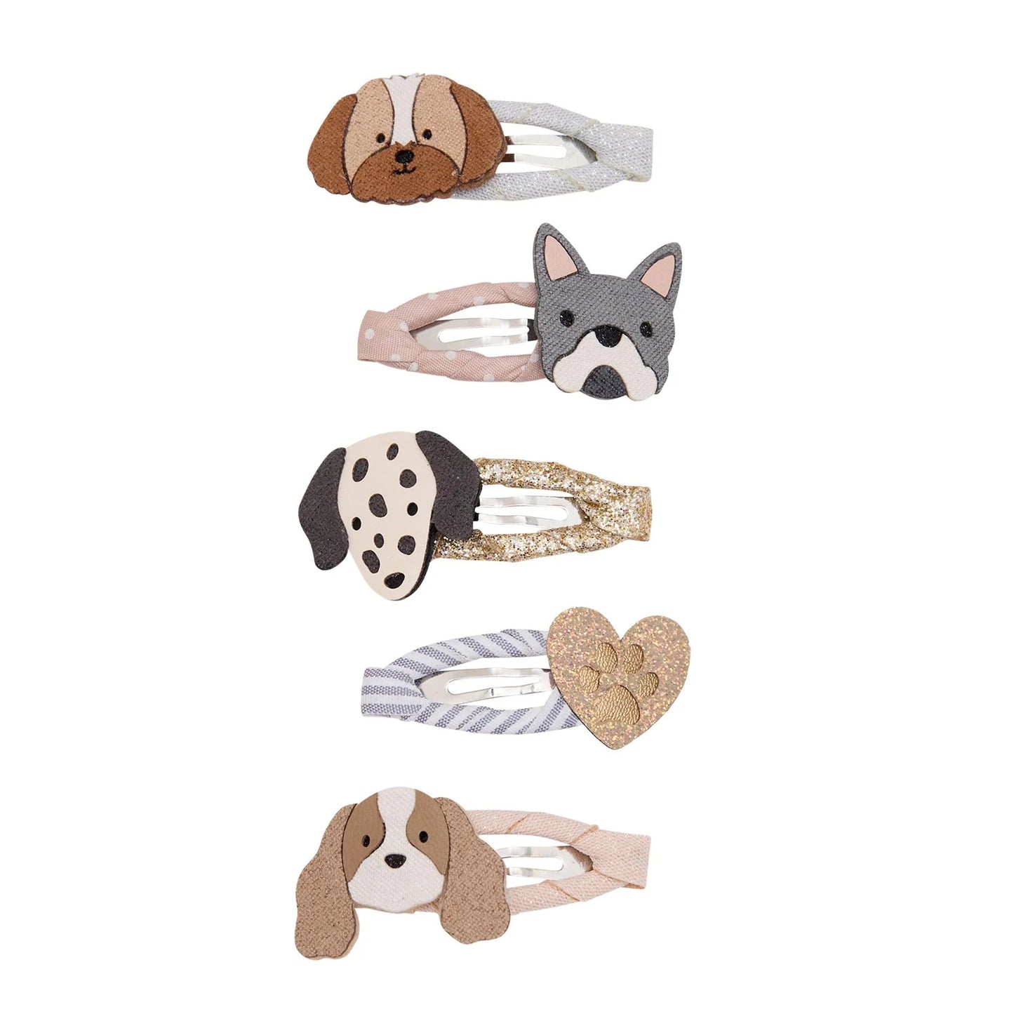Puppy love mini hair clips
