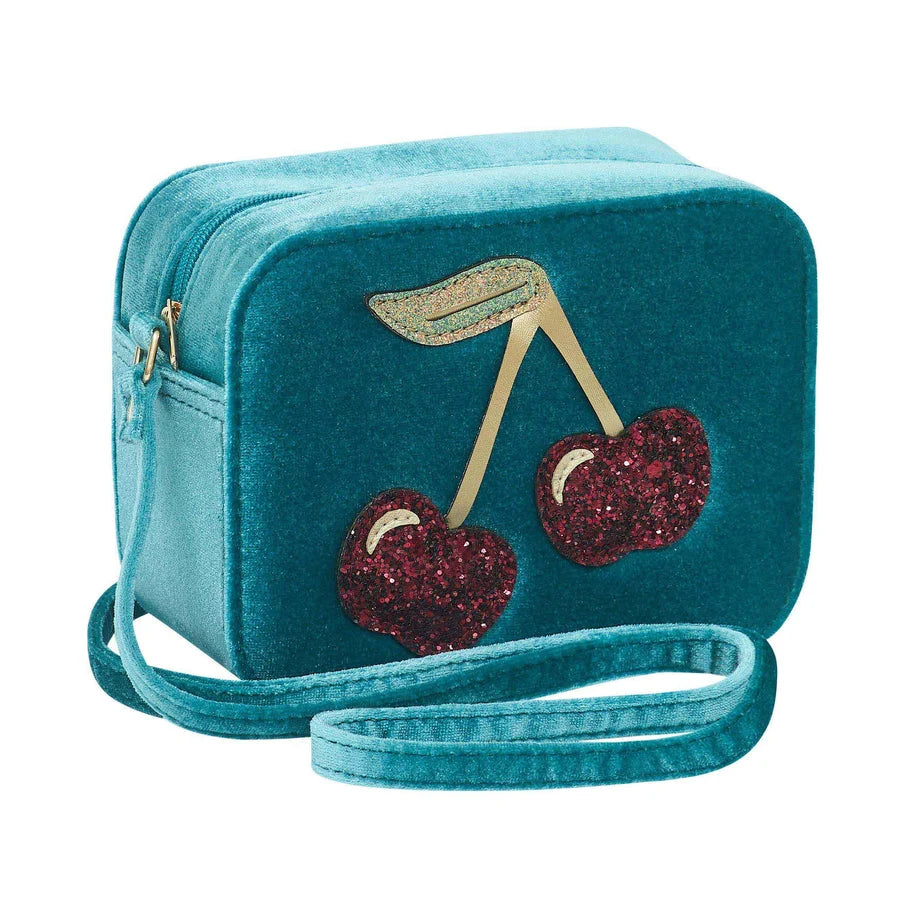 Velvet cherries bag