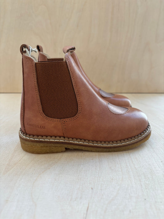 Chelsea boot - tan - oat milk - cognac