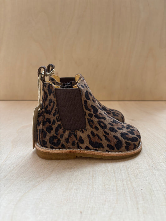 Angulus - beginner's chelsea boot - leopard