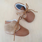 TRICATI - babyslofjes - suede espanol, camel