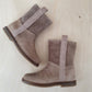 OCRA - halfhoge bottine ophis - taupe
