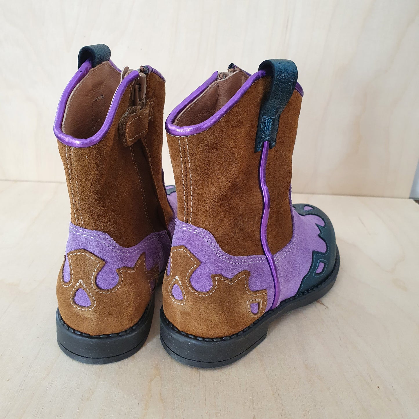 CLIC - cowboy boot - purple