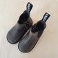 chelsea boot - groen gevet leder / zwarte zool
