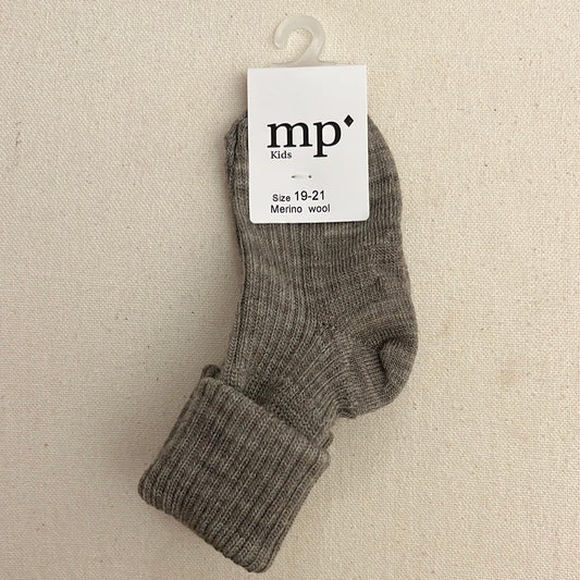 MP Denmark - kous, merino wool - grey melange 202