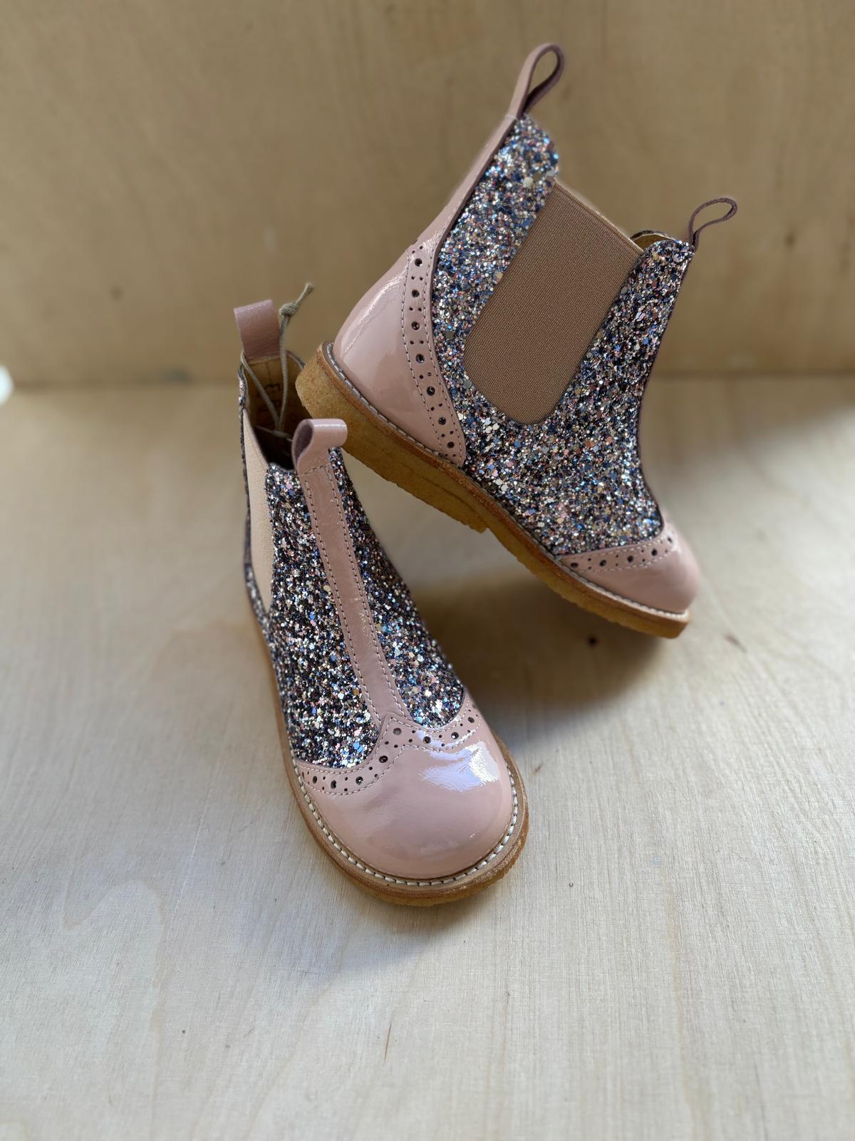 Angulus chelsea boot glitter Camille