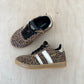 sneaker harry - leopard, gouden strepen dames