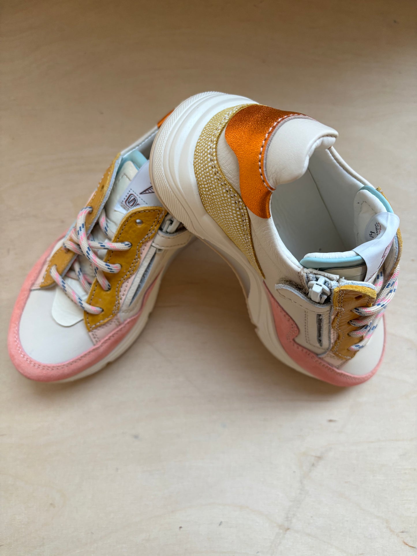 Ocra runner roos blauw