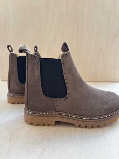 Chelsea boot - chunky - taupe brown