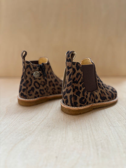 Angulus - beginner's chelsea boot - leopard