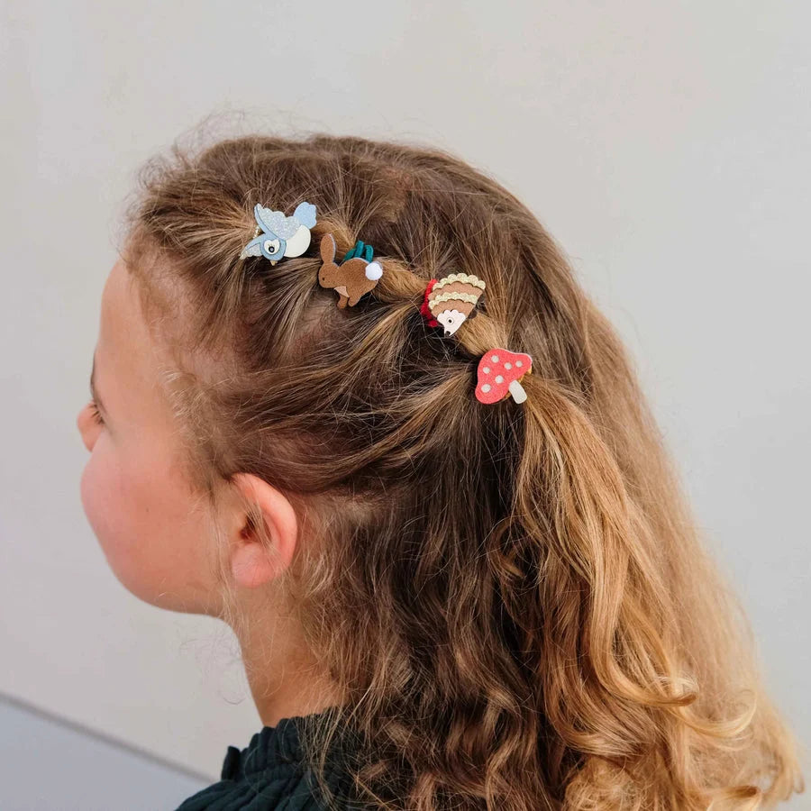 Woodland pals mini hair ties