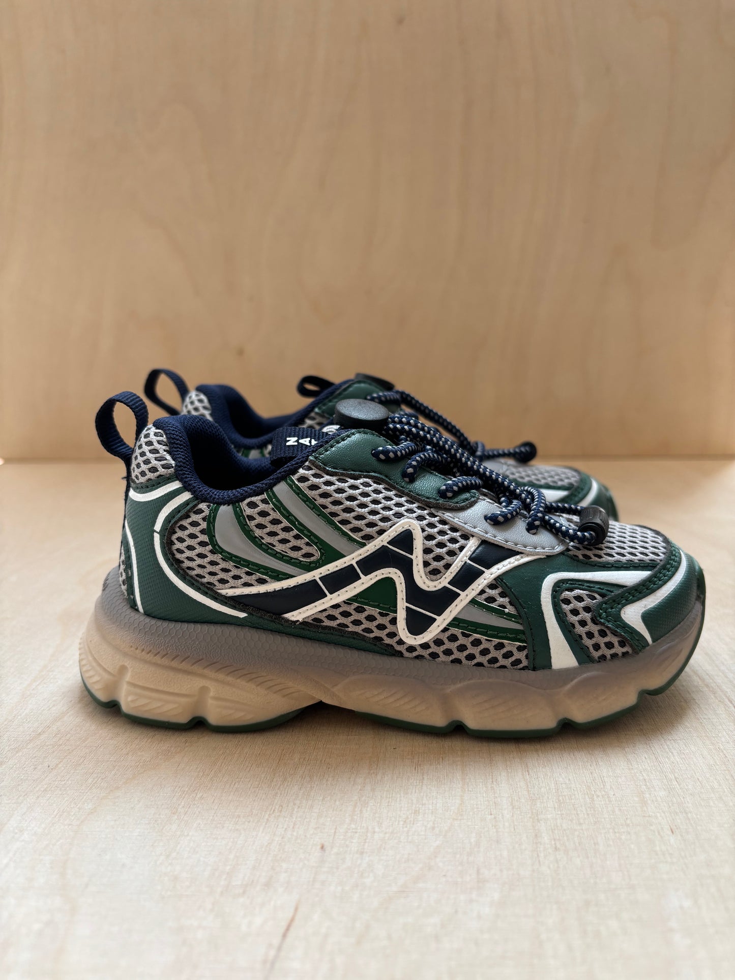 Naturino wave runner green - carbon - grey