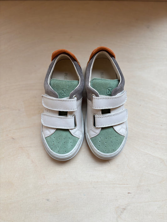 Naturino sneaker suede leaf milk mud