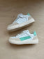 sneaker lex - suede clinique groen