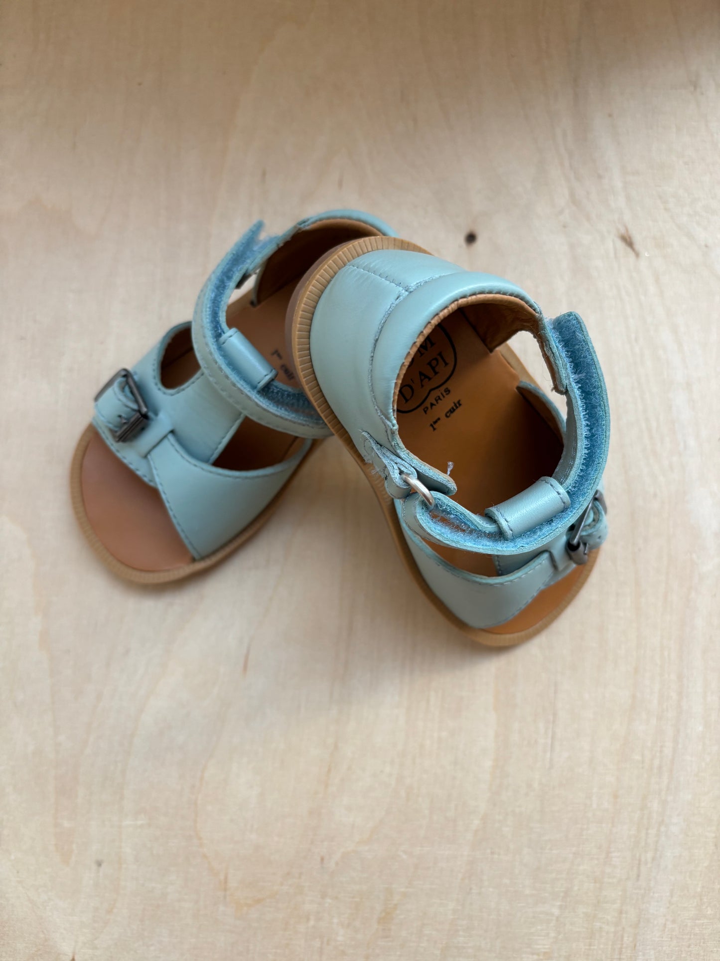 Pom d'api stapsandaal poppy easy light green