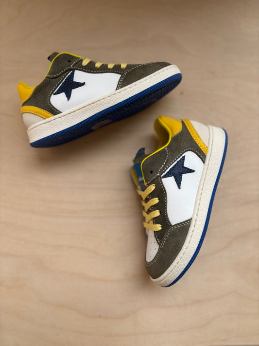 Rondinella sneaker blauwe zool ster
