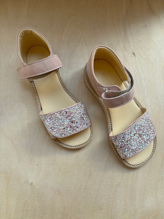 Angulus sandaal roze multi glitter