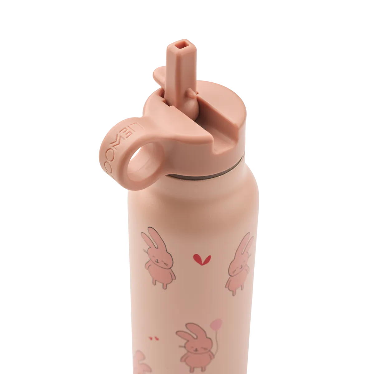 Liewood water bottle wild child rosey