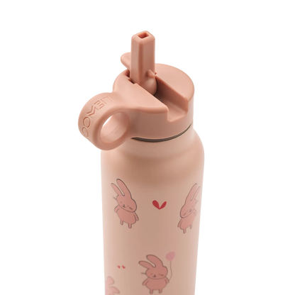 Liewood water bottle wild child rosey