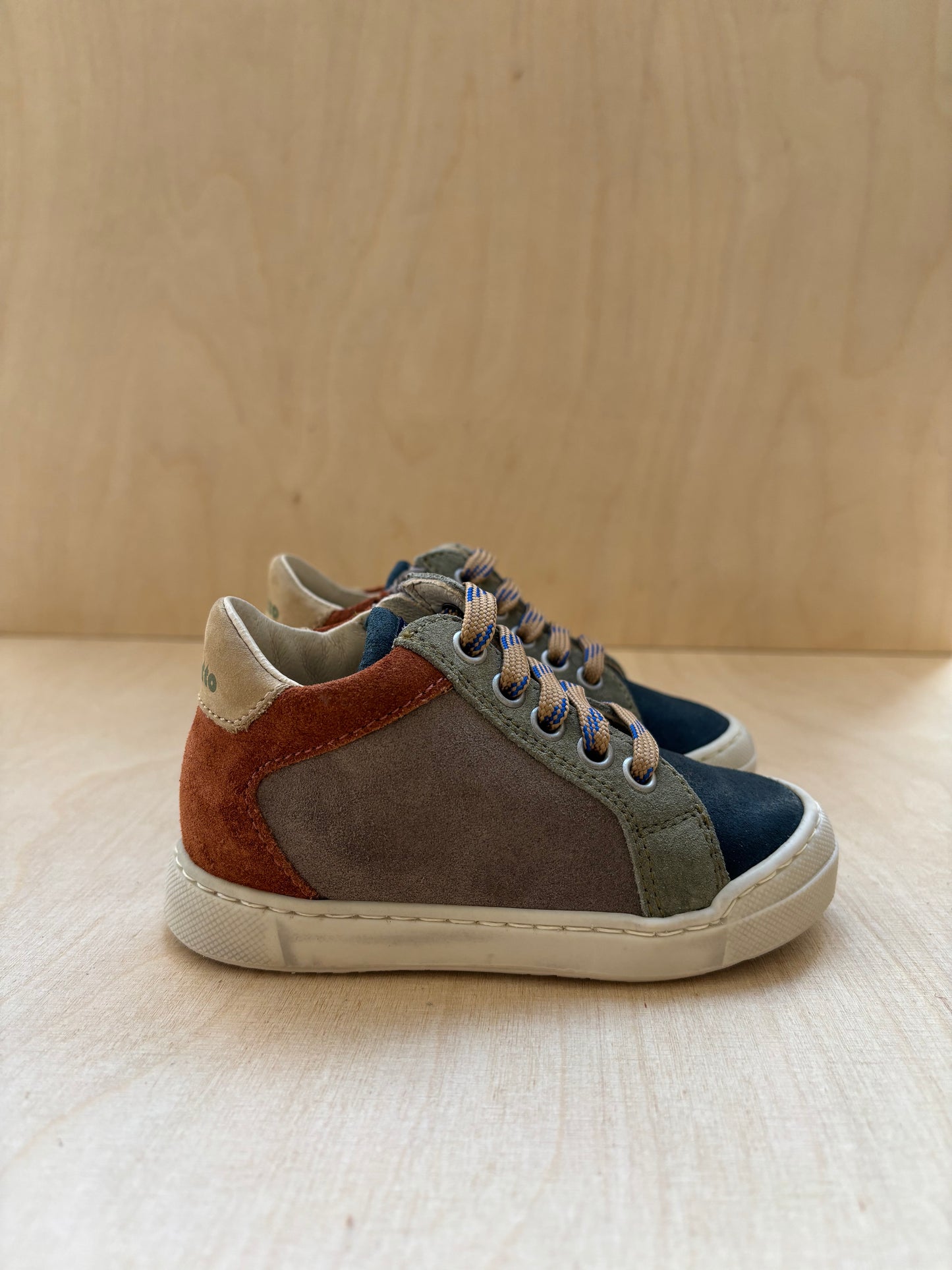 Falcotto eerste stap sneakertje mud - navy - copper