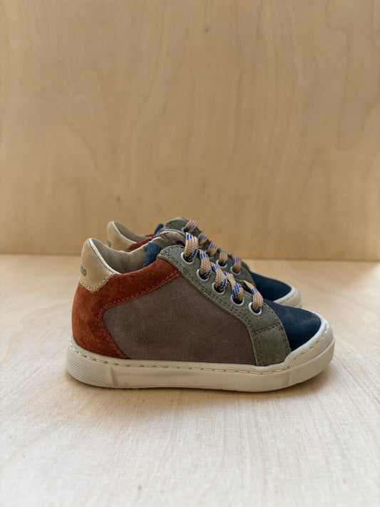 Falcotto eerste stap sneakertje mud - navy - copper