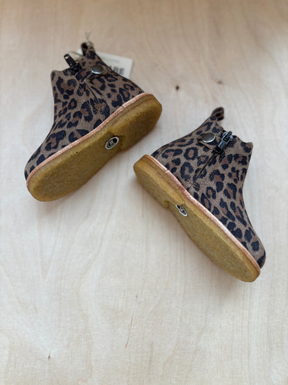 Angulus - beginner's chelsea boot - leopard