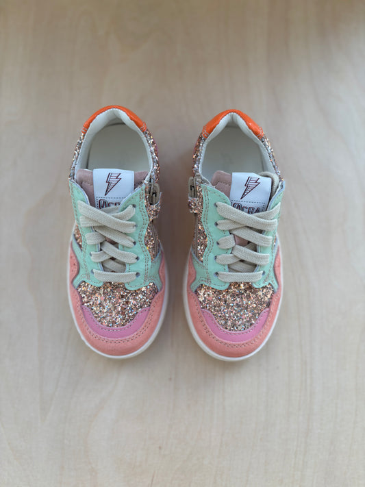 Ocra sneaker puck glitter