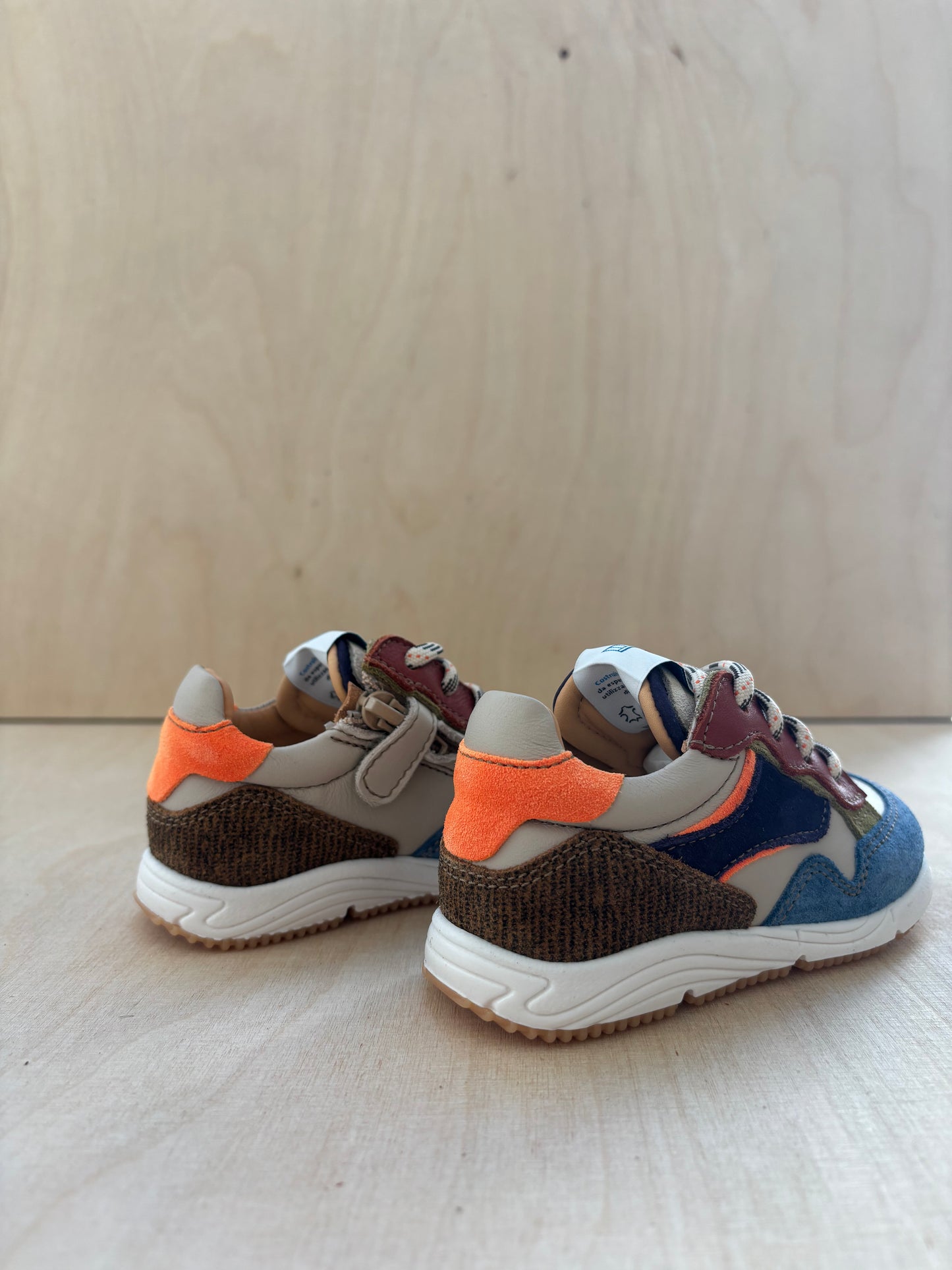 Ocra eerste runner blauw bordeaux