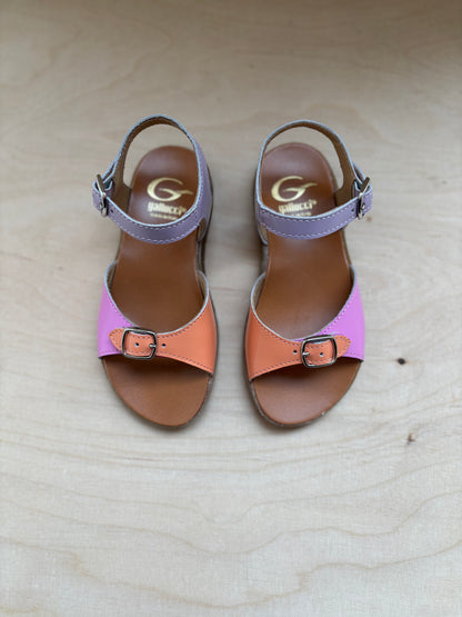 Gallucci sandaal fuxia peach lila