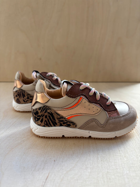 Ocra eerst runner beige - bruin - leopard