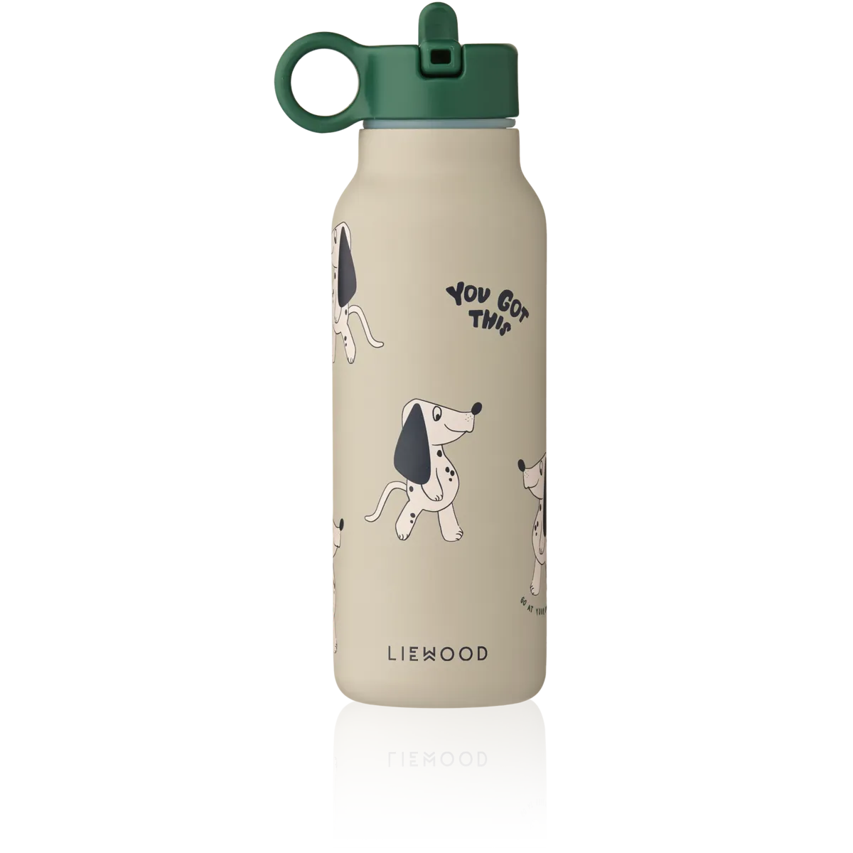 Liewood water bottle dakota dog / mist