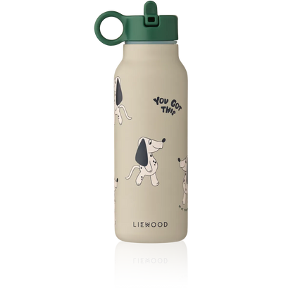 Liewood water bottle dakota dog / mist