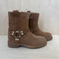 western boot gespen - serraport bruin