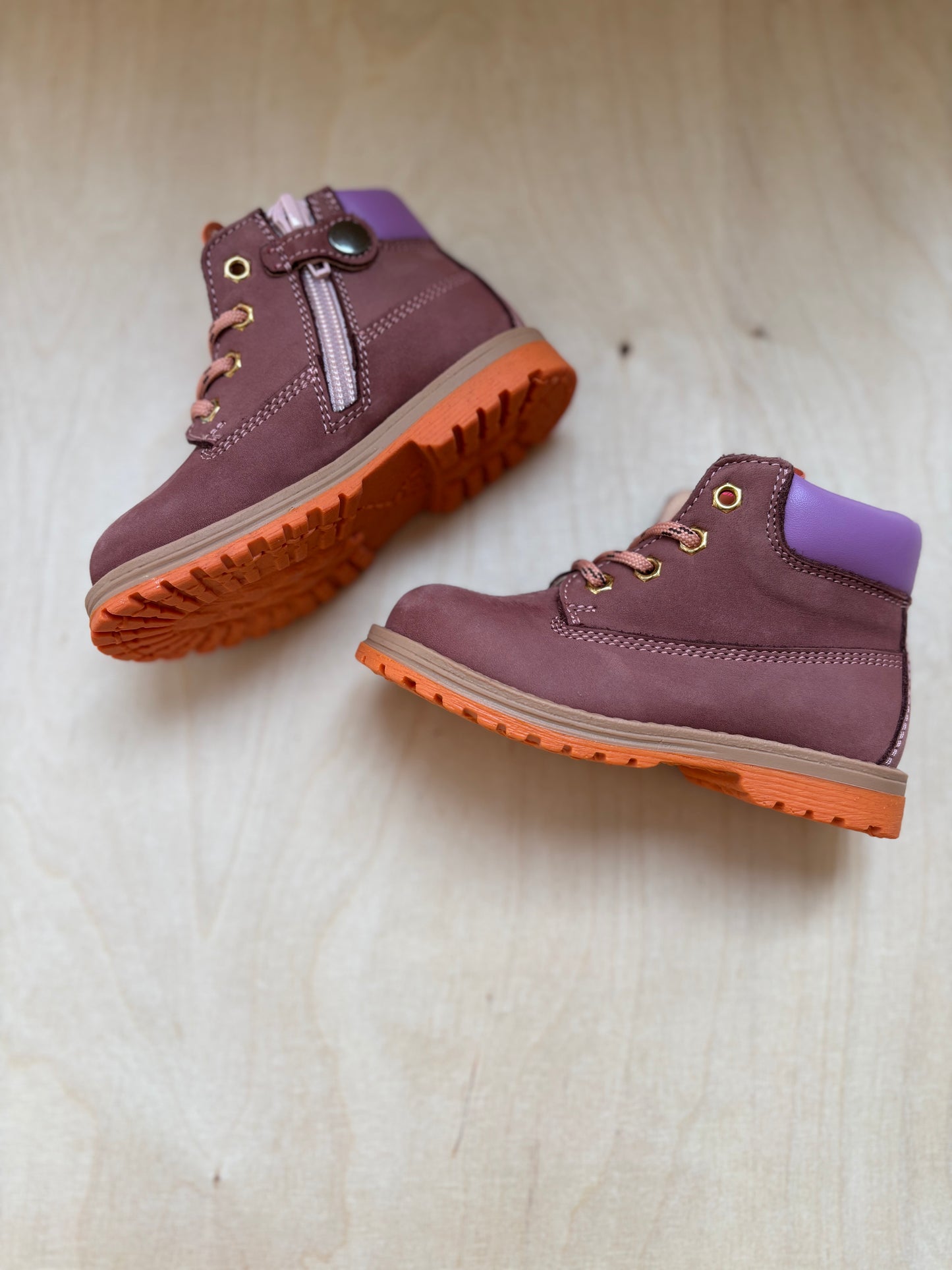 Rondinella veterboot oud roze