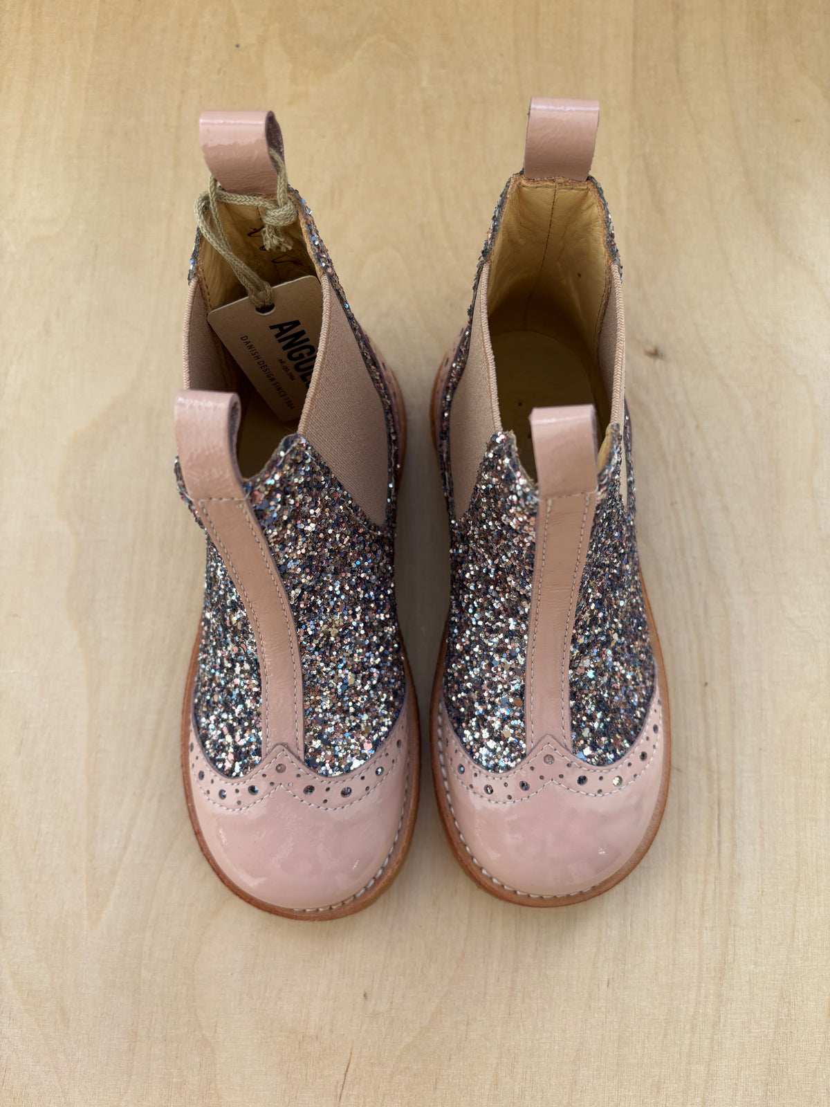 Angulus chelsea boot glitter Camille