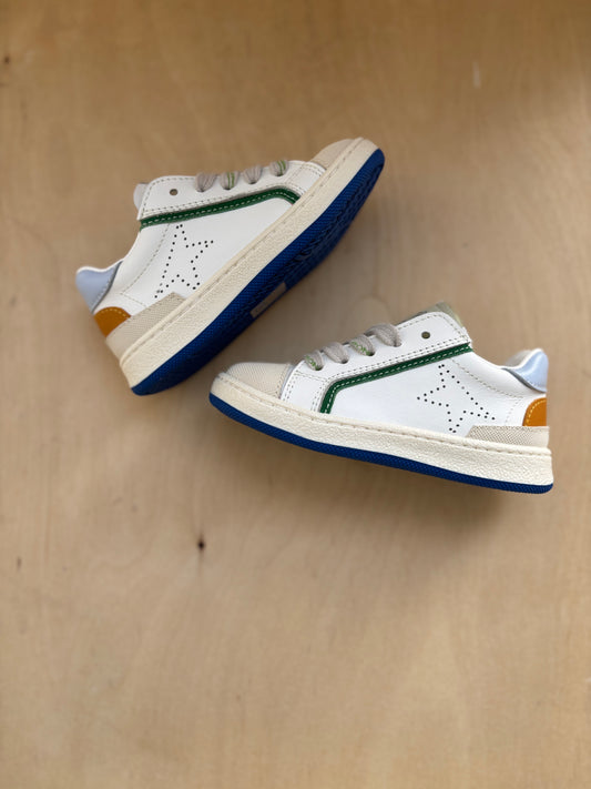 Rondinella sneaker blauwe zool