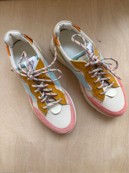 Ocra runner roze blauw (laatste 36)
