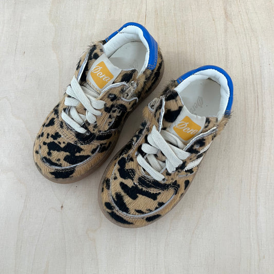 harry sneaker - cow, blue