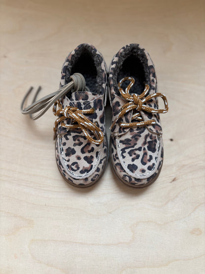 Bootschoen leopard