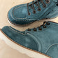 veterboot blue, petrol - witte zool