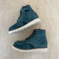 veterboot blue, petrol - witte zool
