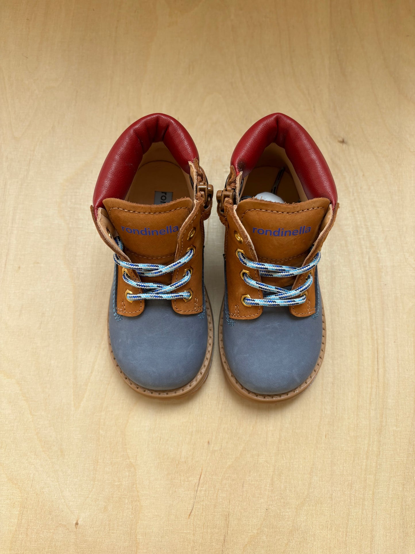 Rondinella veterboot blauw